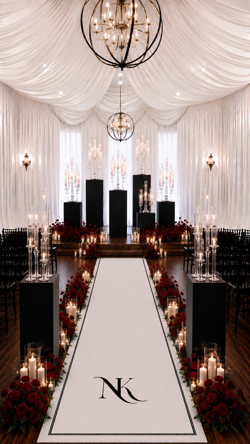 Wedding place setting